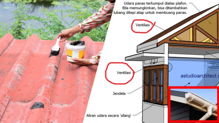 Cegah dengan 5 cara ini untuk mengatasi atap rumah yang sering bocor