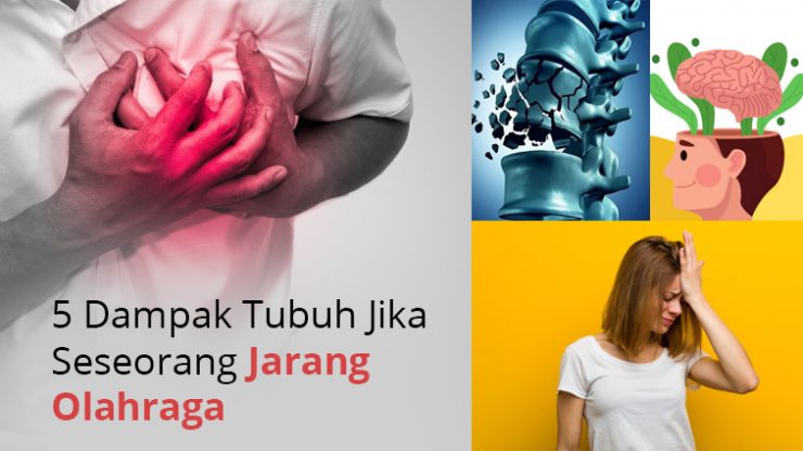 5 Dampak Tubuh Jika Seseorang Jarang Olahraga